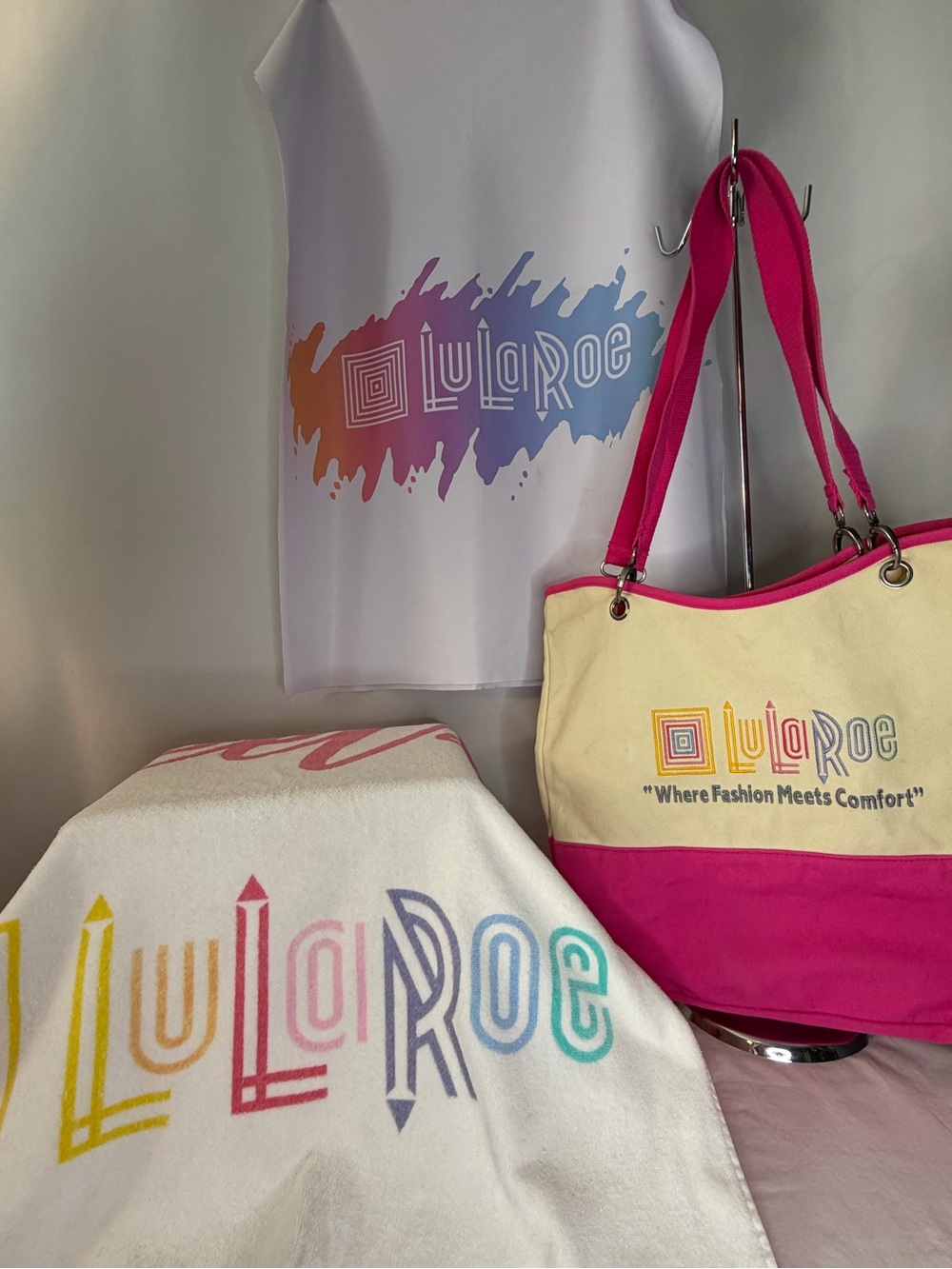 Lularoe Bag and Table Runner